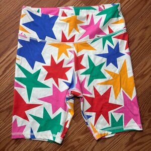 Girls Hanna Andersson Biker Shorts Size 150/12 Star Athletic MultiColor